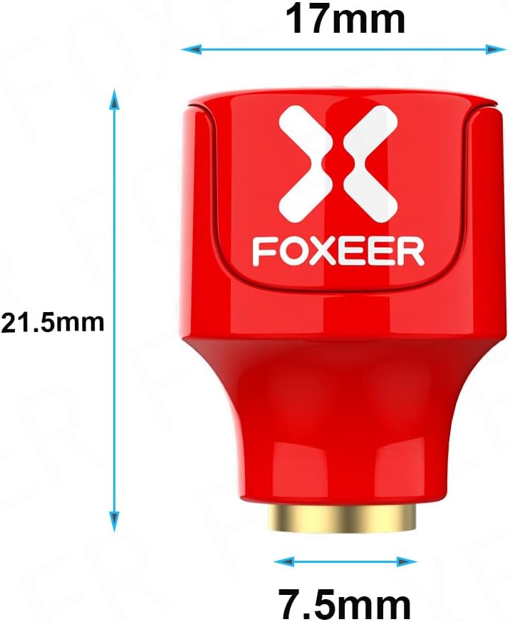 Foxeer 2pcs FPV Antenna Lollipop 5.8GHz RHCP 2.5Dbi Stubby Antenna SMA for FPV Racing Drone Fatshark Goggles TX RX - Image 5